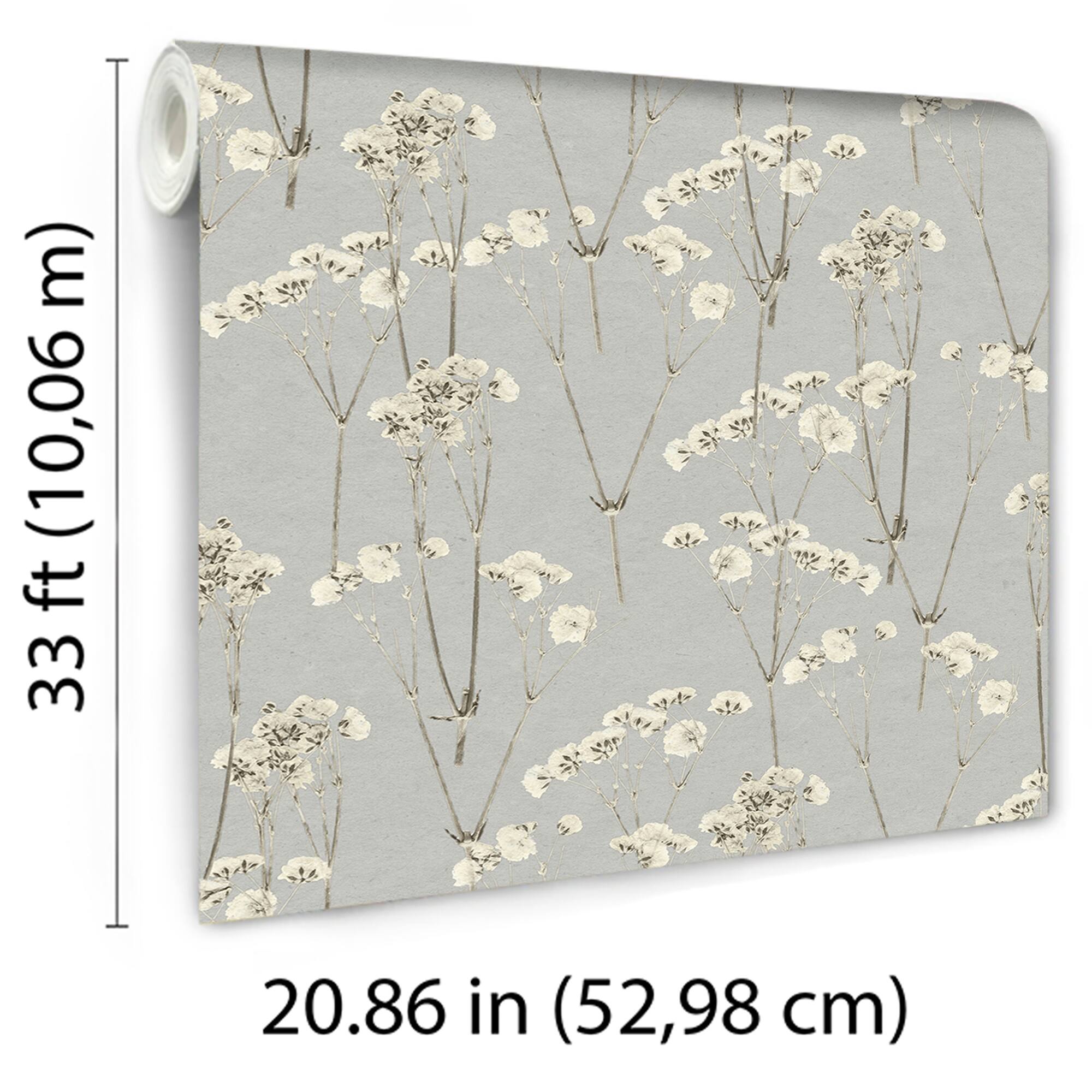 Designs Direct Spry Flower Wallpaper